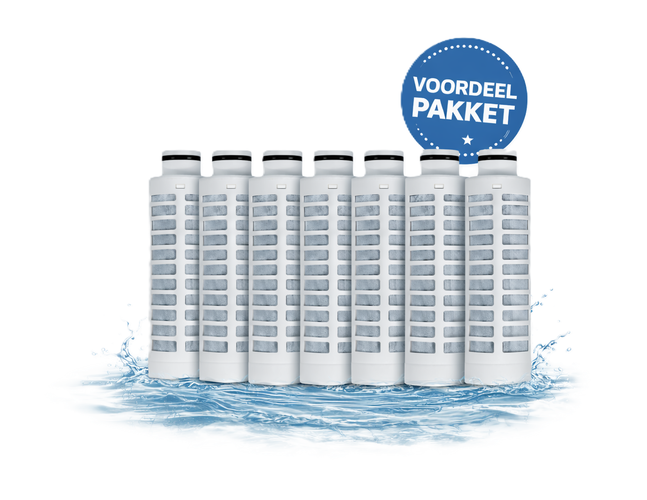 Alkaline filter 8-pack