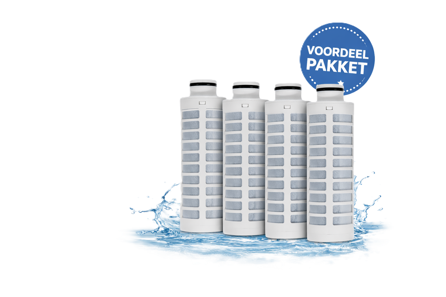 Alkaline filter 4-pack